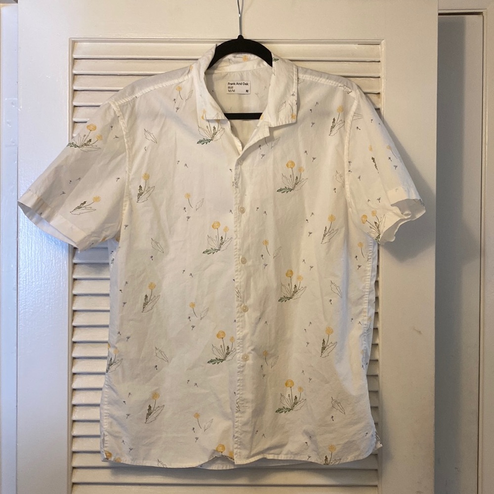 Frank & Oak short sleeved button down
